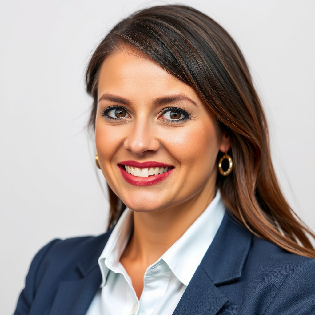 Professional headshot of Sarah Mitchell, HR Manager